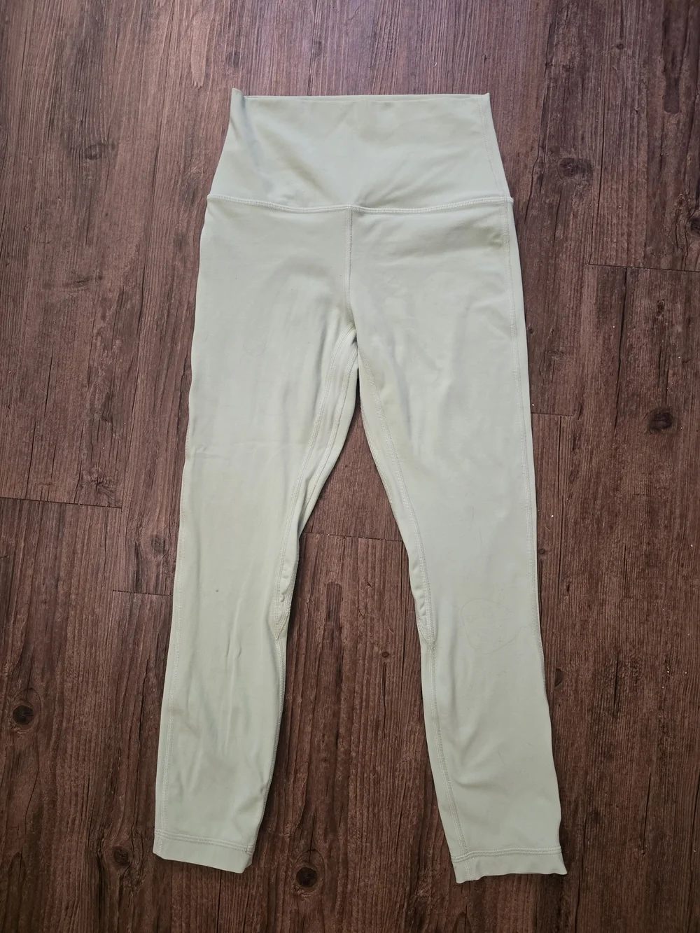 lululemon athletica Light Green High-Waist Leggings